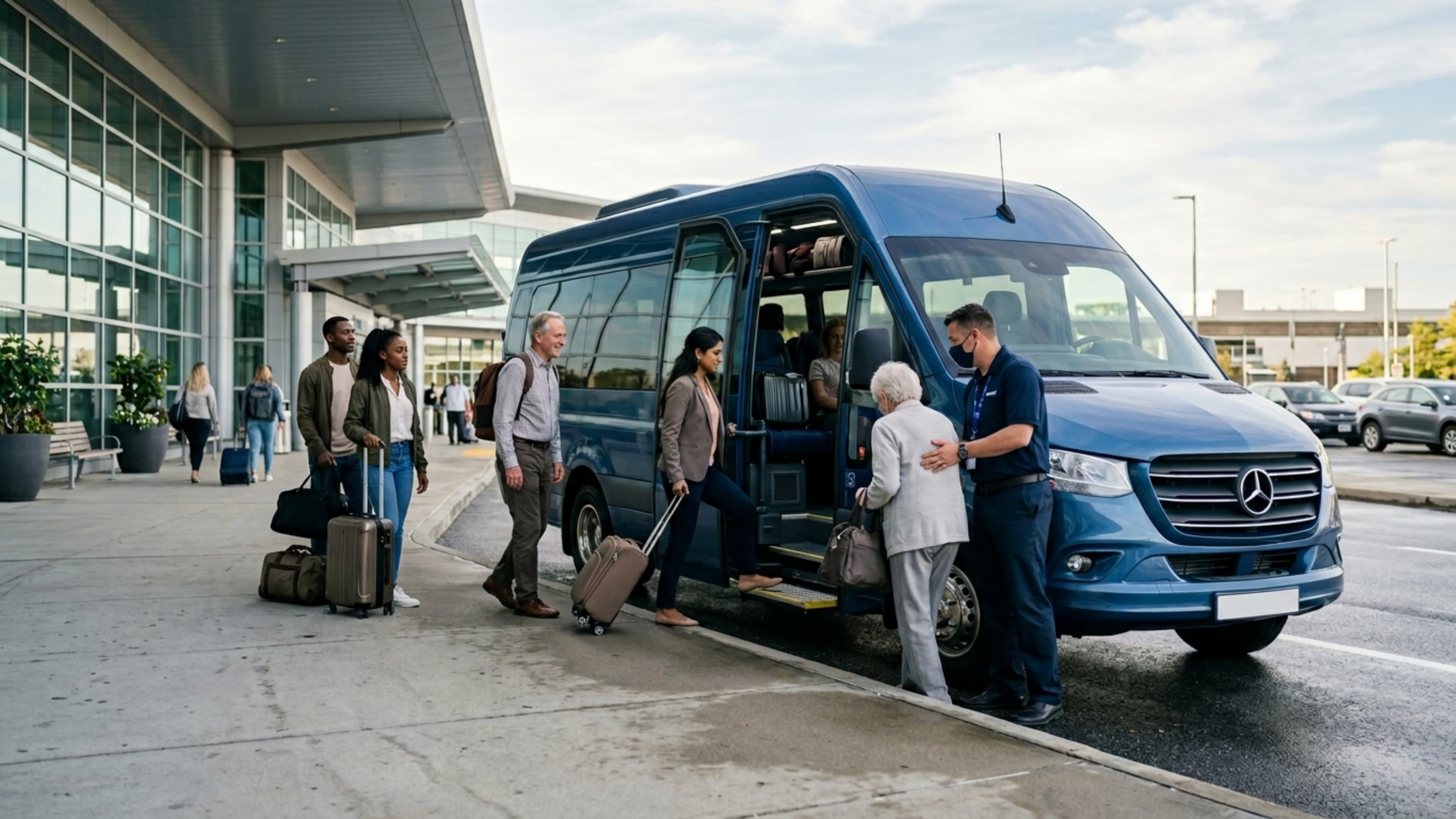 Konforlu transfer iç mekânı